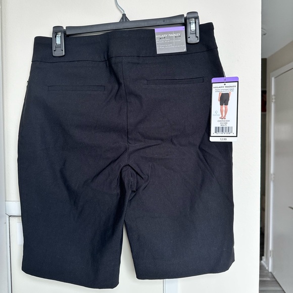 Hilary Radley Classic Black Women's Bermuda Shorts Size 4 - Picture 6 of 10